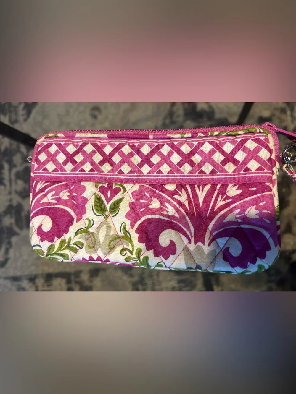 Vera Bradley Pink Floral Quilted wallet